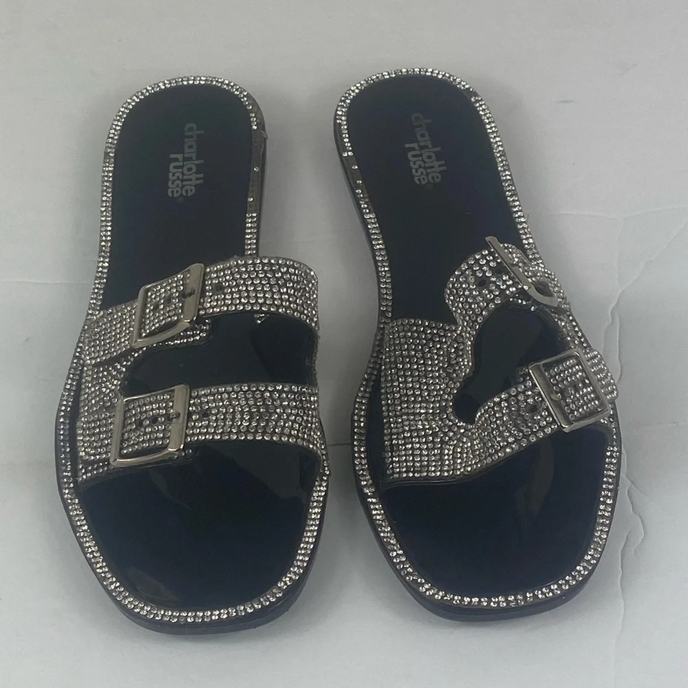 Charlotte Russe Fashion Bling Sandals - Picture 2 of 4